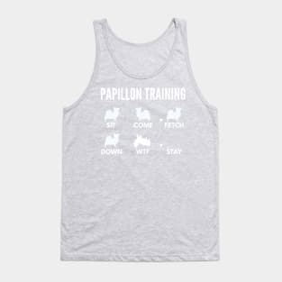 Papillon Training Papillon Dog Tricks Tank Top